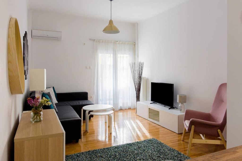 Ferienwohnung Brand New Decorated Flat For 4 Ppl In Pagrati Athen Exterior foto