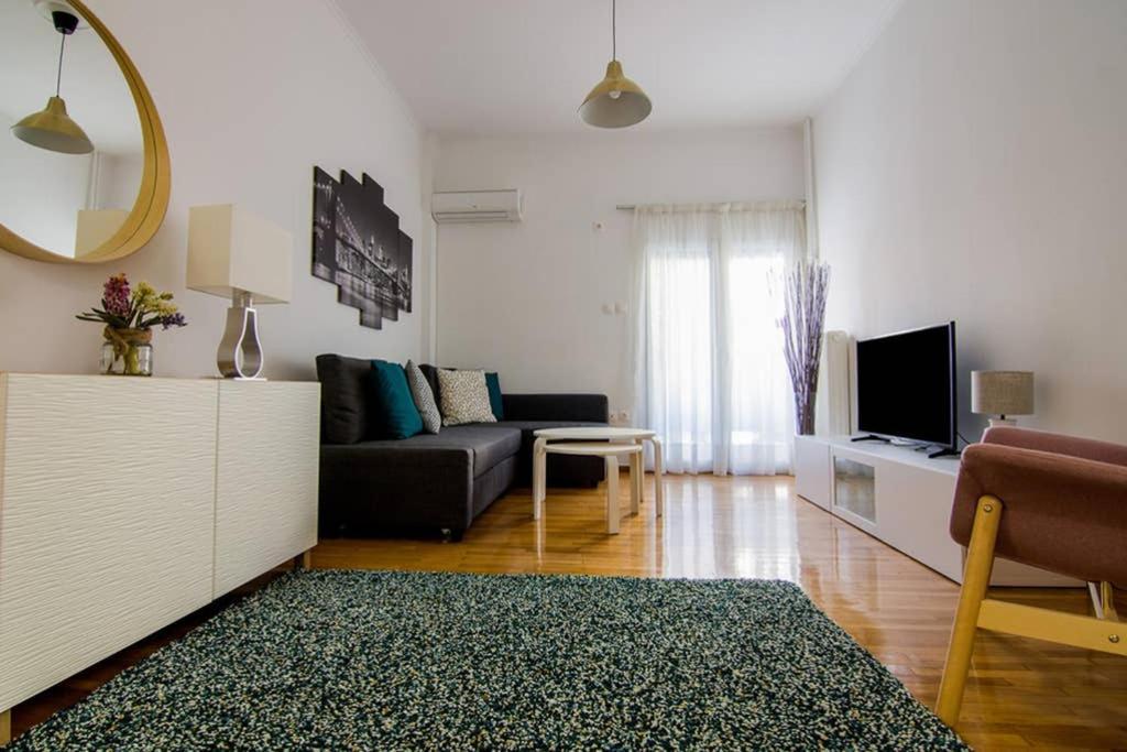 Ferienwohnung Brand New Decorated Flat For 4 Ppl In Pagrati Athen Exterior foto